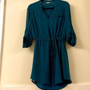english green color dress maxi pleated knit dress english green main image 0